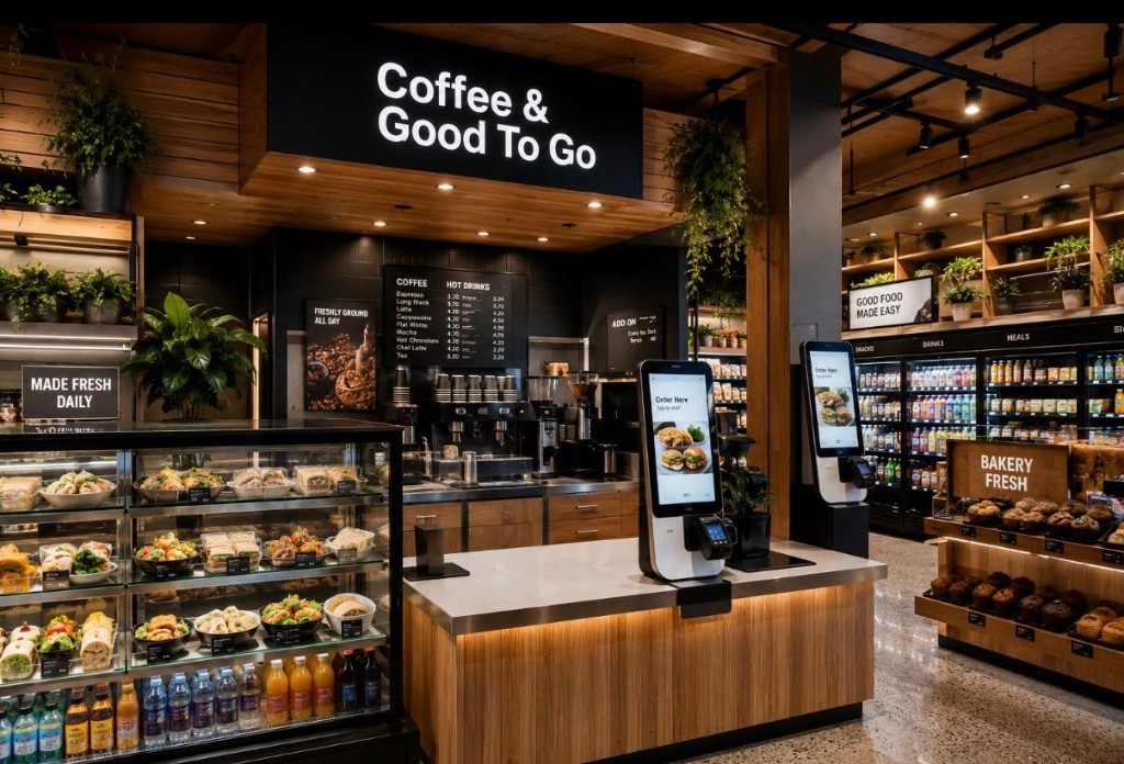 Coffee and food-to-go — modern convenience retail